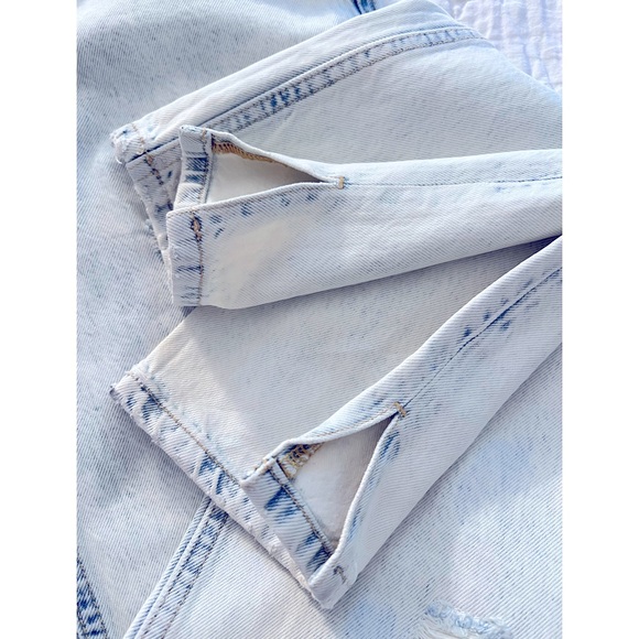 NWT Free People My Own Lane Jeans in Sky - Picture 7 of 9